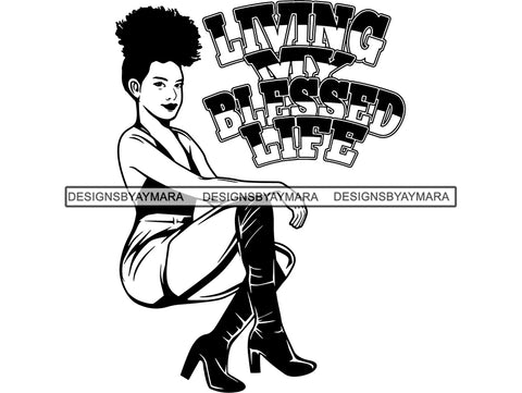 Afro Beautiful Black Woman SVG African American Ethnicity Afro Puffy Hairstyle Beauty Salon Queen Diva Classy Lady  Beautiful People Beauty Salon Princess