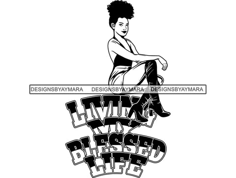 Afro Beautiful Black Woman SVG African American Ethnicity Afro Puffy Hairstyle Beauty Salon Queen Diva Classy Lady  Beautiful People Beauty Salon Princess