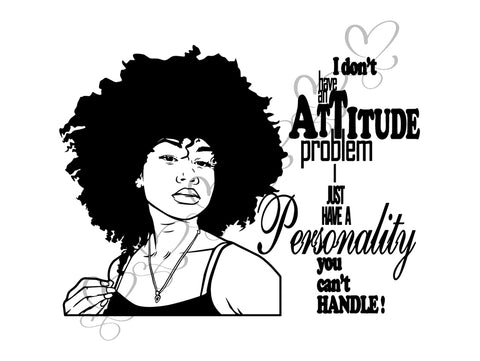 Afro Beautiful Black Woman SVG African American Ethnicity Afro Puffy Hairstyle Beauty Salon Queen Diva Classy Lady  Beautiful People Beauty Salon Princess