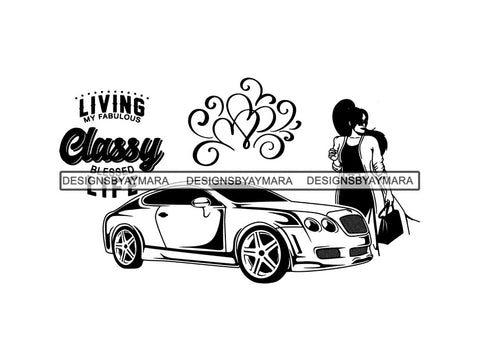 Beautiful Woman SVG Goddess Queen Diva Classy Lady SVG PNG EPS JPG Vector Clipart Cricut Cutting Cut Perfect For Cutting
