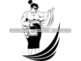 Afro Beautiful Black Woman SVG BBW Big And Bougie Queen Diva Classy Lady  .SVG .EPS .PNG Vector Clipart Silhouette Cricut Circuit Cut Cutting