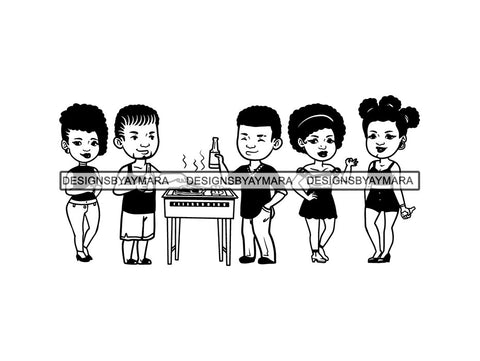 Barbecue Reunion SVG Cut Files For Silhouette and Cricut