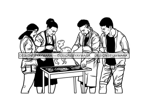 Barbecue Reunion SVG Cut Files For Silhouette and Cricut