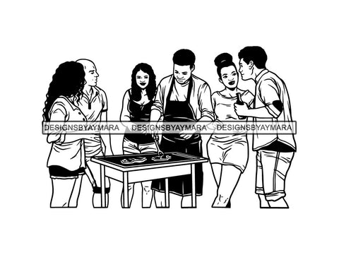Barbecue Reunion SVG Cut Files For Silhouette and Cricut
