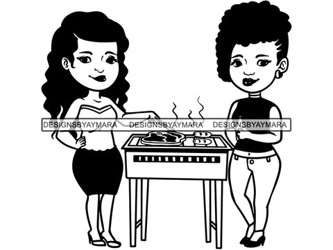 Barbecue Reunion SVG Cut Files For Silhouette and Cricut