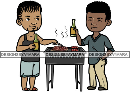 Barbecue Reunion PNG Files For Print