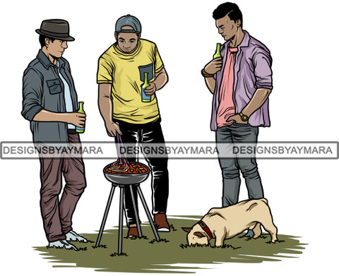Barbecue Reunion PNG Files For Print