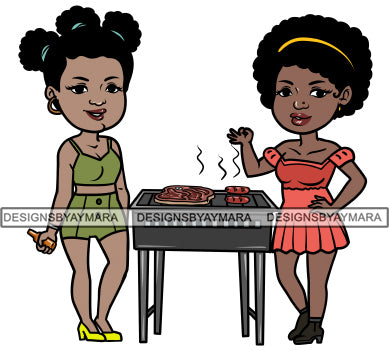 Barbecue Reunion PNG Files For Print