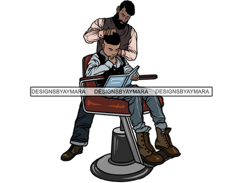 Barbershop #11 PNG Files For Print