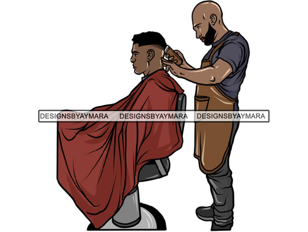 Barbershop #14 PNG Files For Print