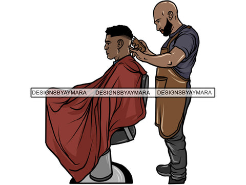 Barbershop #14 PNG Files For Print
