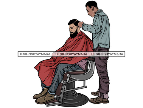 Barbershop #1 PNG Files For Print