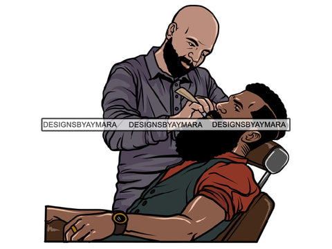 Barbershop #4 PNG Files For Print