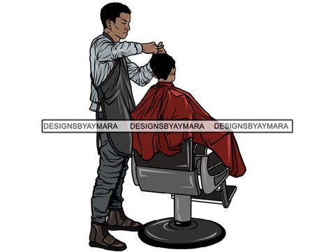 Barbershop #8 PNG Files For Print