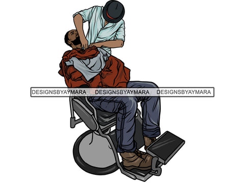 Barbershop #9 PNG Files For Print