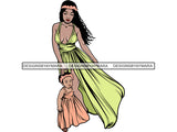 Happy Mother's Day Beautiful Woman Mom Child Goddess True Love  .SVG .JPG .PNG Vector Clipart Not For Cutting