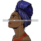 Bundle 20 Beautiful Woman Turban Head Wrap Hairstyle SVG Files For Cutting and More!