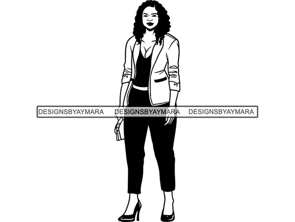 Classy Boss Lady SVG Cut Files for Silhouette and Cricut