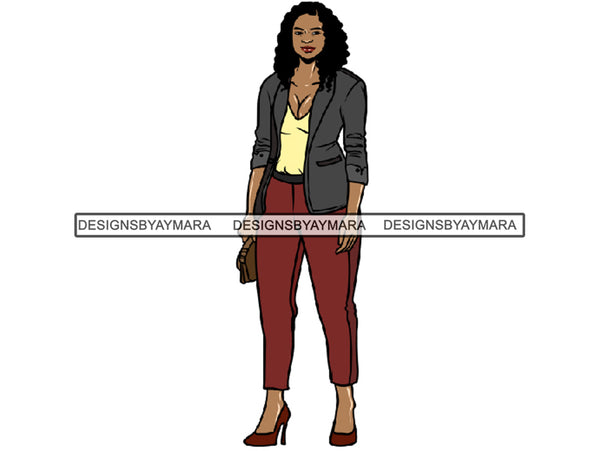 Classy Boss Lady PNG File For Print Not For Cutting