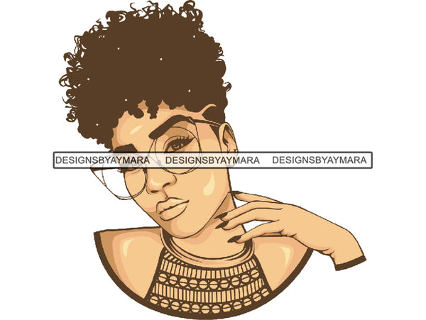 Afro Woman SVG African American Ethnicity fabulous Glamour Black Classy Lady Fashion Afro Puffy Hairstyle Beauty Salon Queen Diva Classy Lady  Beautiful People Princess