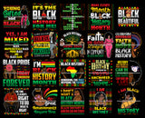 Bundle 20 Black History Month Quotes Vector Designs Elements Logo .SVG Cut Files For Silhouette Cricut and More!