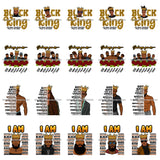 Bundle 20 Afro Black King Man God Says You Are Handsome Men Melanin African American Male PNG JPG SVG Cutting Files For Silhouette Cricut and More!