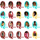 Bundle 20 Afro QUEEN Power Sparkles Melanin Black Girl Magic Melanin Nubian PNG JPG SVG Cutting Files For Silhouette Cricut and More!