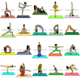 Bundle 20 Woman Doing Yoga Meditation Wellness Meditate Relax Inhale Exhale Pose Position .SVG Cutting Files For Silhouette Cricut and More!