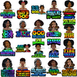 Bundle 20 Afro Lola God Quotes God Is Within Her She Will Not Fall SVG Cutting Files For Silhouette Cricut and More