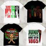 Bundle 4 Juneteenth Celebration Emancipation Freedom Celebrate End Slavery Black Lives Matter  SVG PNG JPG Cutting Files For Cricut Silhouette and More!