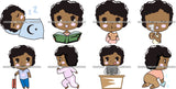 Everyday Basic Digital Planner Stickers GoodNotes Pre-cropped Digital Stickers .PDF .PNG .JPG