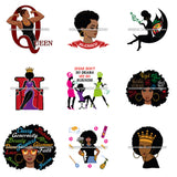 Bundle 9 Afro Goddess Hot Selling Designs Black Girl Magic Melanin Popping Hipster Girl SVG JPG PNG Layered Cutting Files For Silhouette Cricut and More