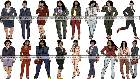 Bundle 16 Classy Boss Lady PNG File For Print Not For Cutting