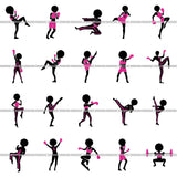 Bundle 20 Strong Afro Woman SVG Cancer Survivor Cutting Files For Silhouette Cricut and More