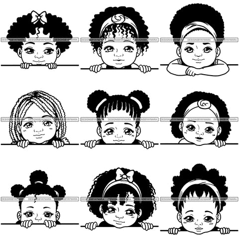 Bundle 9 Peek a Boo I See You Baby Boo SVG Cut Files For Silhouette and Cricut