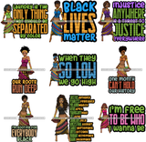 Super Bundle 81 Black History Month .SVG Cutting Files