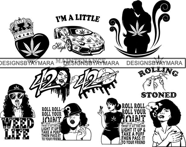 Bundle 10 Blunt SVG Retail Price $20.00 For Only $ 9.99 Weed Cannabis Medical Marijuana Pot Stone High Life Smoker Drug .SVG .EPS .PNG Vector Clipart Digital Download Circuit Cut Cutting