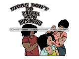 Beauty Salon Hair Stylish Woman Goddess Fabulous Queen Diva Classy Lady .SVG .PNG .JPG Vector Clipart Not For Cutting