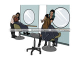 Beauty Salon Hair Stylish Woman Goddess Fabulous Queen Diva Classy Lady .SVG .PNG .JPG Vector Clipart Not For Cutting