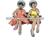 Beauty Salon Hair Stylish Woman Goddess Fabulous Queen Diva Classy Lady .SVG .PNG .JPG Vector Clipart Not For Cutting