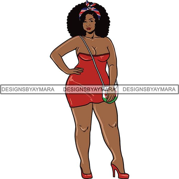Afro Caribbean Cayman Islands Goddess SVG Cutting Files For Silhouette Cricut and More