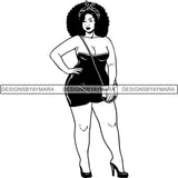 Afro Caribbean Cayman Islands Goddess SVG Cutting Files For Silhouette Cricut and More