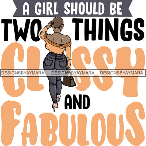 Boss Lady Afro Melanin Successful Black Woman Quotes SVG Cutting Files For Silhouette Cricut and More