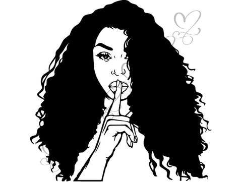 Afro Beautiful Black Woman SVG African American Ethnicity Afro Puffy Hairstyle Beauty Salon Queen Diva Classy Lady  Beautiful People Beauty Salon Princess