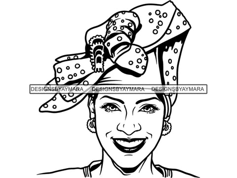 Classy Woman SVG Church Lady Nubian Glamour Fabulous Make Up Fashion Model Queen Diva Classy Lady Princess  .SVG .EPS .PNG Vector Clipart Cricut Circuit Cut Cutting