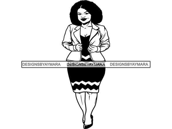 Classy Lady SVG Cut Files For Silhouettes and Cricut