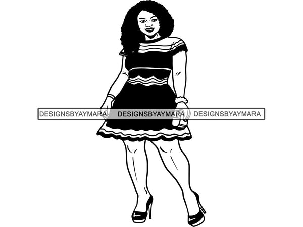 Classy Lady SVG Cut Files For Silhouettes and Cricut