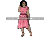 Classy Lady PNG File For Print