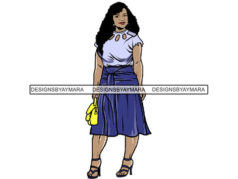 Classy Lady PNG File For Print