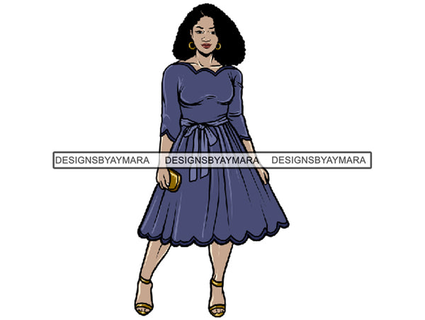 Classy Lady PNG File For Print